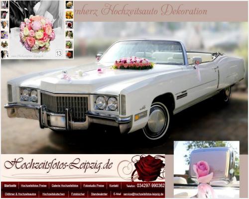 Autoschmuck Bildergalerie (Hochzeitsblumen)